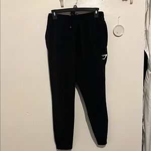 Gymshark Black Sweatpants with Logo